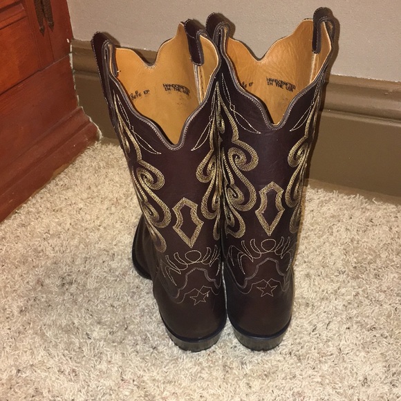 Tony Lama Signature Series Rista Calf Boots - Picture 4 of 4